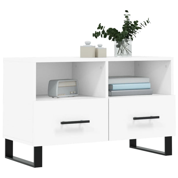 Weißer TV-Schrank 80 cm