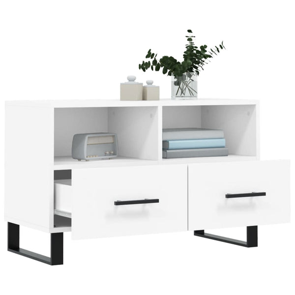 Weißer TV-Schrank 80 cm