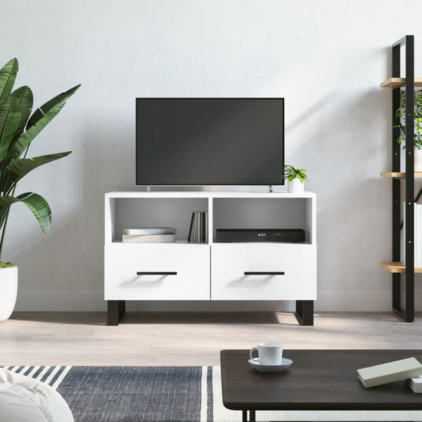 Weißer TV-Schrank 80 cm