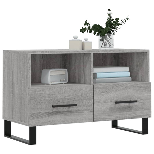 TV-Schrank Grau Sonoma 80 cm