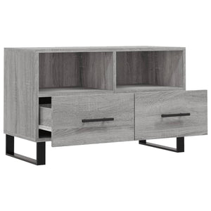 TV-Schrank Grau Sonoma 80 cm