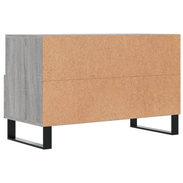 TV-Schrank Grau Sonoma 80 cm