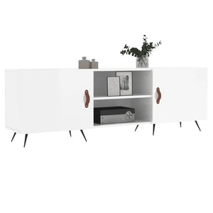 TV-Schrank Hochglanz Weiß 150 cm