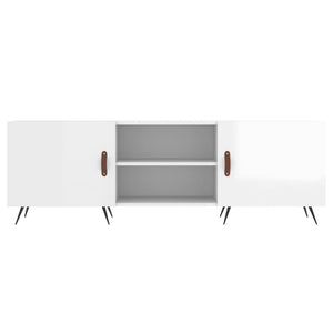 TV-Schrank Hochglanz Weiß 150 cm