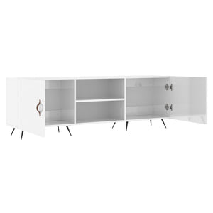 TV-Schrank Hochglanz Weiß 150 cm