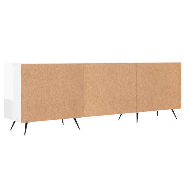 TV-Schrank Hochglanz Weiß 150 cm