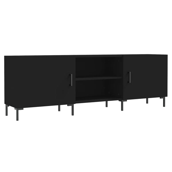 Schwarzer TV-Schrank 150 cm