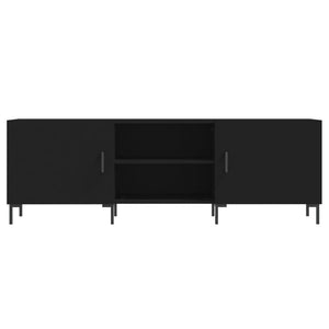 Schwarzer TV-Schrank 150 cm