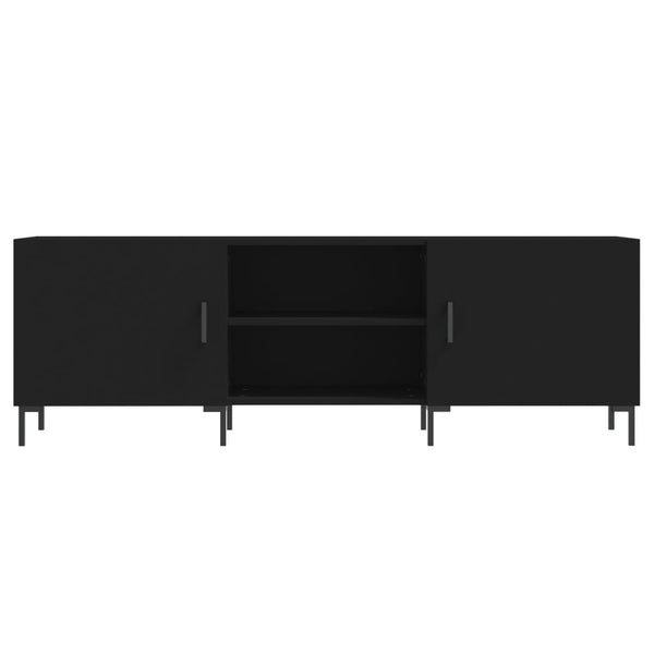 Schwarzer TV-Schrank 150 cm