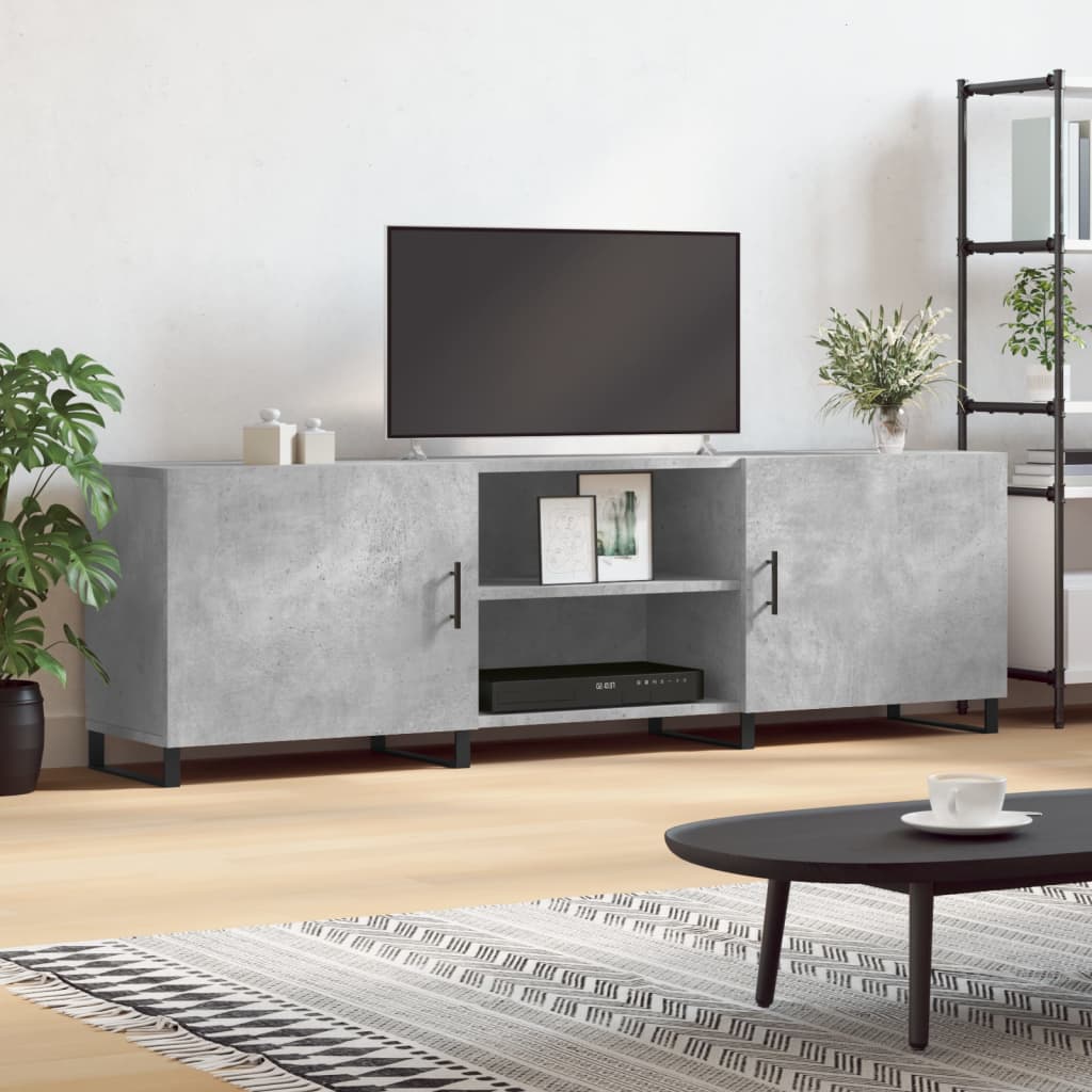 TV-Schrank Betongrau 150 cm