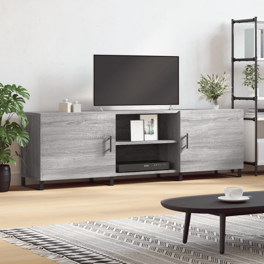 TV-Schrank Grau Sonoma 150 cm