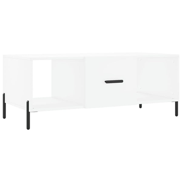 Weißer Couchtisch 102x50 cm