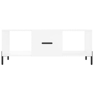 Weißer Couchtisch 102x50 cm