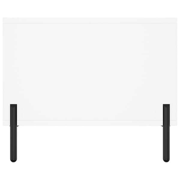 Weißer Couchtisch 102x50 cm