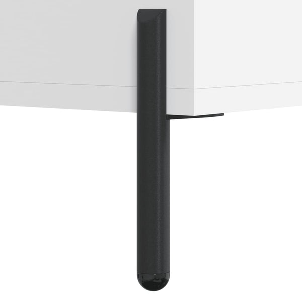Weißer Couchtisch 102x50 cm
