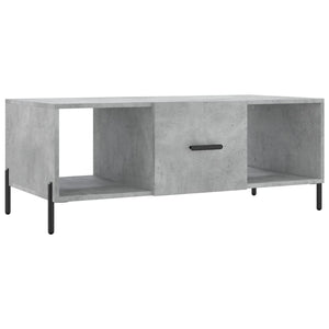 Betongrauer Couchtisch 102x50 cm