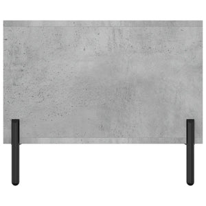Betongrauer Couchtisch 102x50 cm