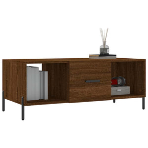 Couchtisch Braun Eichen-Optik 102x50 cm