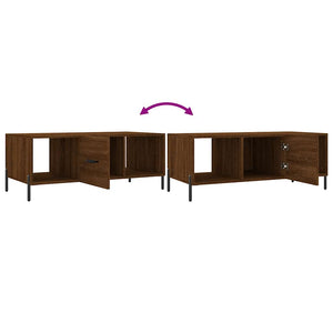 Couchtisch Braun Eichen-Optik 102x50 cm