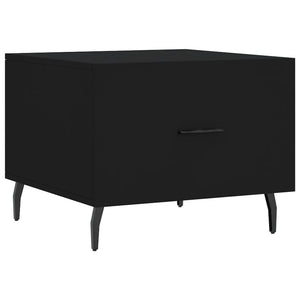 Schwarzer Couchtisch 50x50 cm