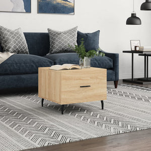 Sonoma Eiche Couchtisch 50x50 cm