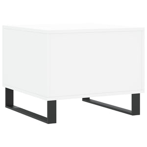 Couchtische 2er Set, Weiß 50x50 cm