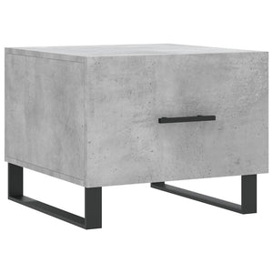 Betongrauer Couchtisch 50x50 cm
