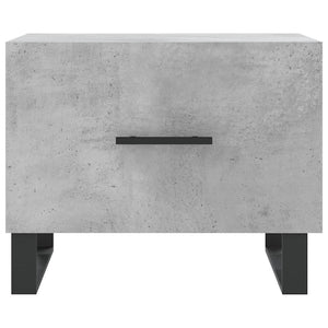 Betongrauer Couchtisch 50x50 cm