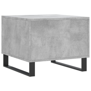 Betongrauer Couchtisch 50x50 cm