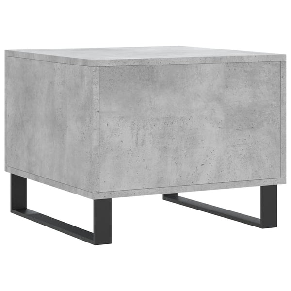 Betongrauer Couchtisch 50x50 cm