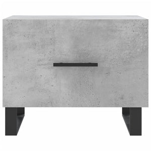 Couchtische 2er-Set Betongrau 50x50 cm