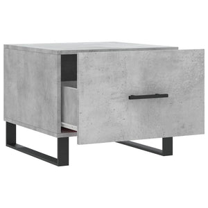 Couchtische 2er-Set Betongrau 50x50 cm