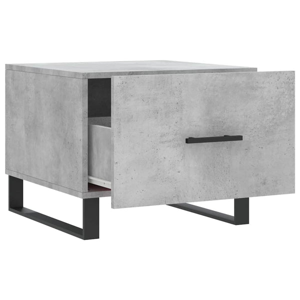 Couchtische 2er-Set Betongrau 50x50 cm