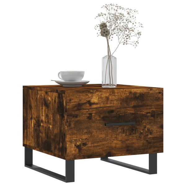 Couchtische 2er Set Räuchereiche 50x50 cm