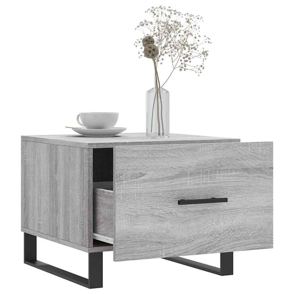 Couchtisch Grau Sonoma 50x50 cm