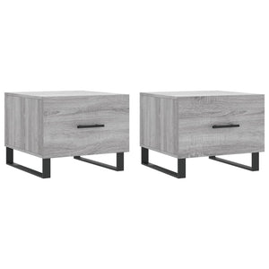 Couchtische Grau Sonoma 2er-Set