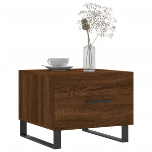 Couchtisch Braun Eichenoptik 50x50 cm