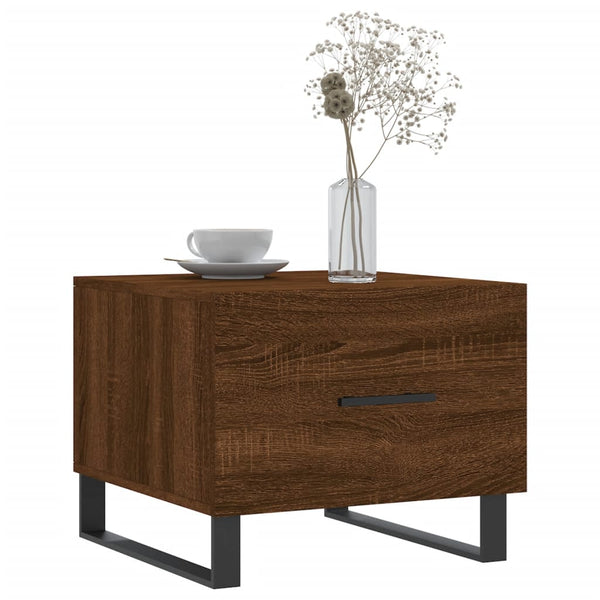 Couchtisch Braun Eichenoptik 50x50 cm
