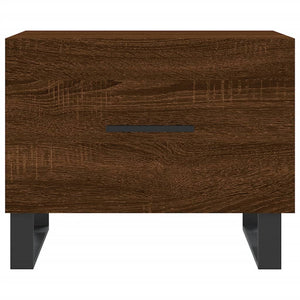 Couchtisch Braun Eichenoptik 50x50 cm