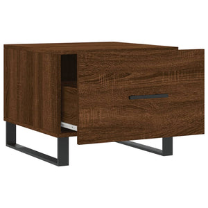 Couchtisch Braun Eichenoptik 50x50 cm
