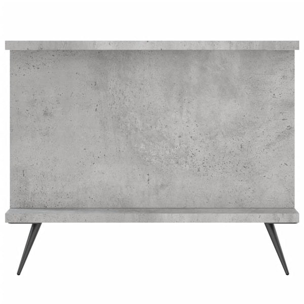 Betongrauer Couchtisch 90x50 cm