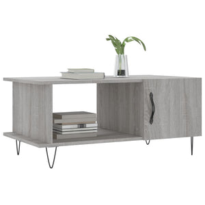 Couchtisch Grau Sonoma 90x50 cm
