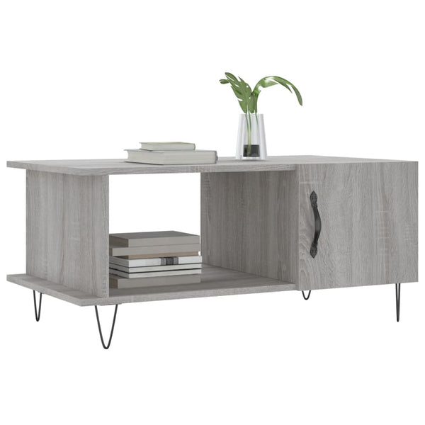 Couchtisch Grau Sonoma 90x50 cm