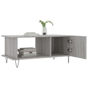 Couchtisch Grau Sonoma 90x50 cm