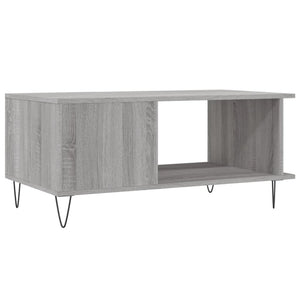 Couchtisch Grau Sonoma 90x50 cm