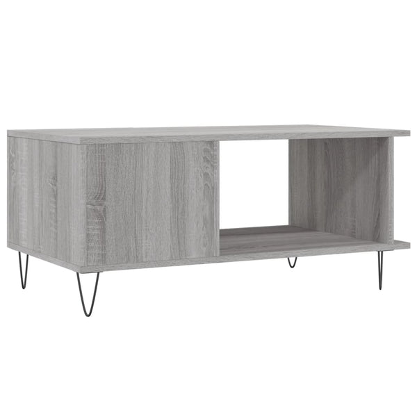 Couchtisch Grau Sonoma 90x50 cm