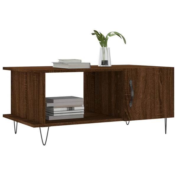 Couchtisch Eiche Braun 90x50 cm