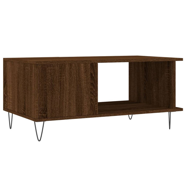 Couchtisch Eiche Braun 90x50 cm