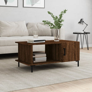 Couchtisch Eiche Braun 90x50 cm