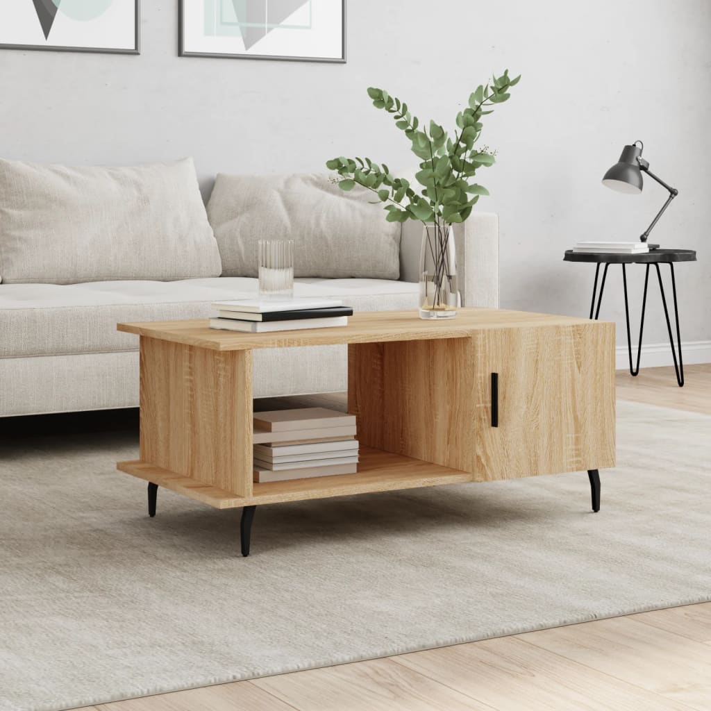 Sonoma Eiche Couchtisch, 90x50 cm